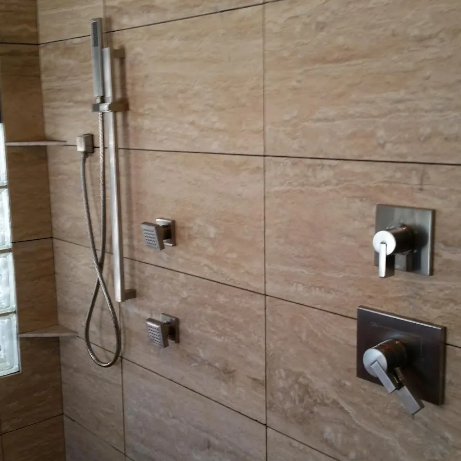 Shower fixture installation for Frozen Pipe Repair in Balm
